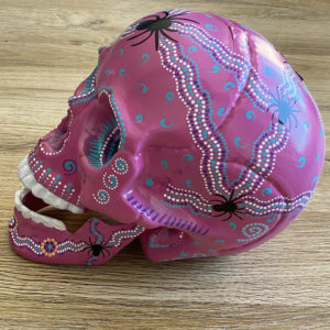 Crâne Pink Spider