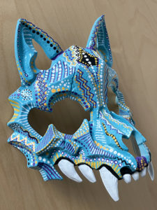 Masque Loup Tribal