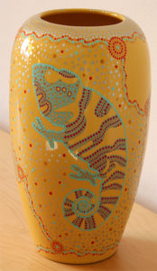 Vase Caméléon
