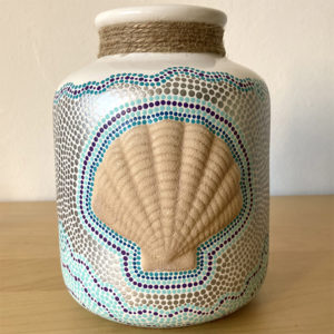 Vase coquillage